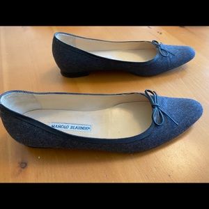 Manolo Blahnik Ballet Flats